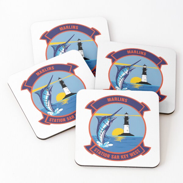 Item preview, Coast Guard Station SAR Key West Marlins Search and Rescue Emblem designed and sold by CharlieDesings.