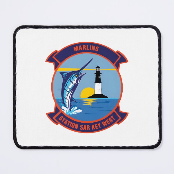 Item preview, Coast Guard Station SAR Key West Marlins Search and Rescue Emblem designed and sold by CharlieDesings.
