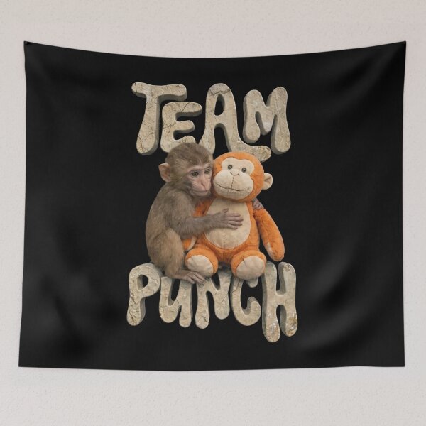 Item preview, Team Punch - Baby Monkey Punch, Punch the monkey, Punch Monkey designed and sold by MD-Over.