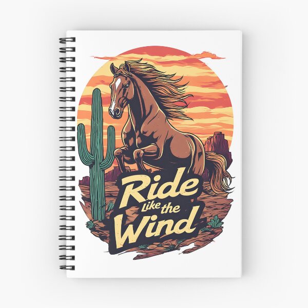 Item preview, Ride Like the Wind – Wild West Cowboy Horse designed and sold by owi-art.