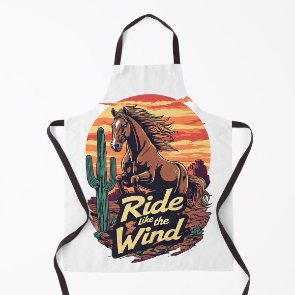 Item preview, Ride Like the Wind – Wild West Cowboy Horse designed and sold by owi-art.