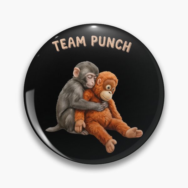 Item preview, Team Punch - Baby Monkey Punch, Punch the monkey, Punch Monkey designed and sold by MD-Over.