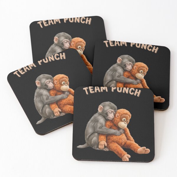 Item preview, Team Punch - Baby Monkey Punch, Punch the monkey, Punch Monkey designed and sold by MD-Over.