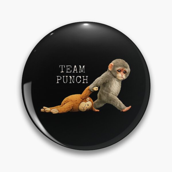 Item preview, Team Punch - Baby Monkey Punch, Punch the monkey, Punch Monkey designed and sold by MD-Over.