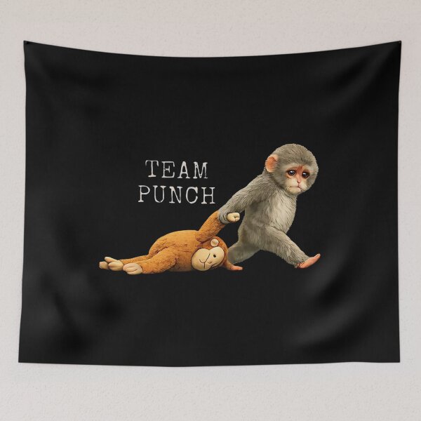 Item preview, Team Punch - Baby Monkey Punch, Punch the monkey, Punch Monkey designed and sold by MD-Over.