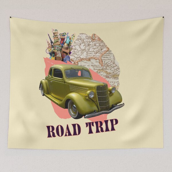 Item preview, Vintage Road Trip designed and sold by WestIndigo.