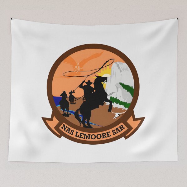 Item preview, NAS Lemoore SAR Desert Cowboys Rescue Emblem designed and sold by CharlieDesings.