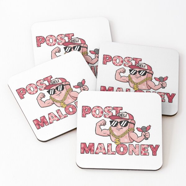 Item preview, Post Maloney – Funny Baloney Typography Sticker designed and sold by Imaginarium of Chaos falcon88 .