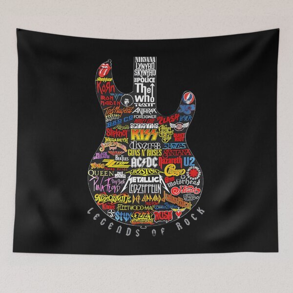 Item preview, Legends Of Rock designed and sold by waheedtshirts.