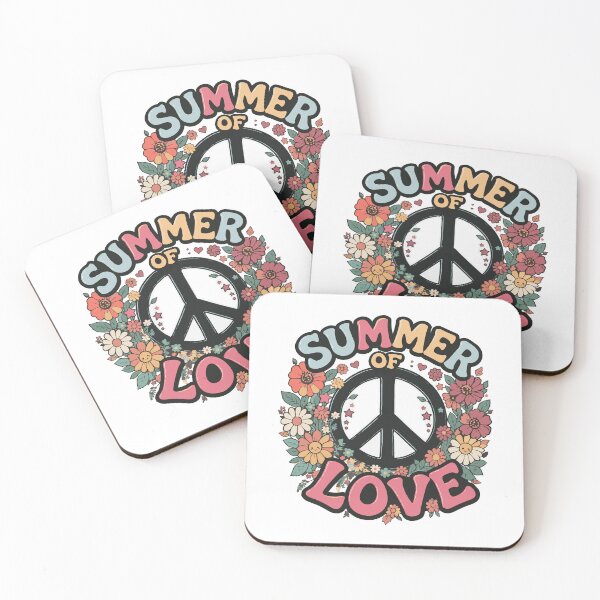 Item preview, Retro Summer of Love Peace Sign Floral Groovy Aesthetic designed and sold by Far Out Goods.