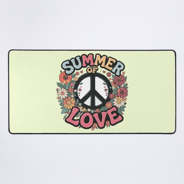 Item preview, Retro Summer of Love Peace Sign Floral Groovy Aesthetic designed and sold by Far Out Goods.
