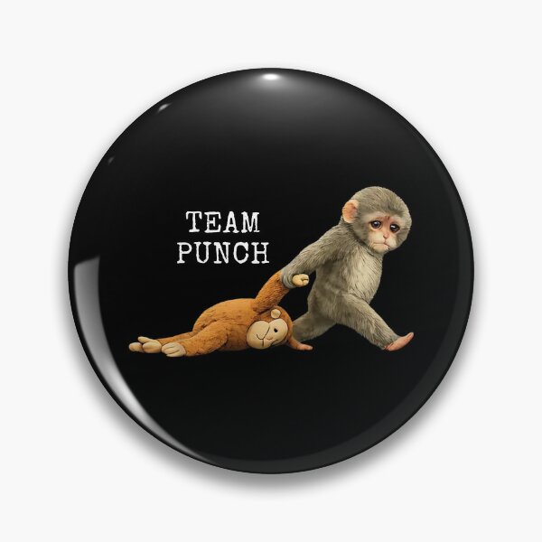 Item preview, Team Punch - Baby Monkey Punch, Punch the monkey, Punch Monkey designed and sold by MD-Over.