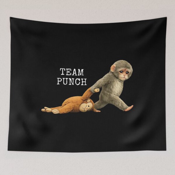 Item preview, Team Punch - Baby Monkey Punch, Punch the monkey, Punch Monkey designed and sold by MD-Over.