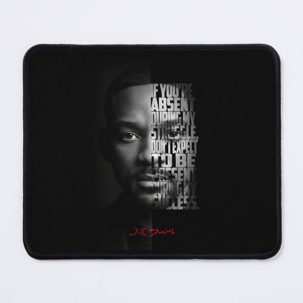 Item preview, Will Smith Split Face Poster designed and sold by Enea Kelo.