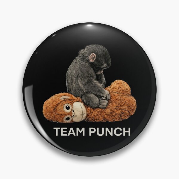 Item preview, Team Punch - Baby Monkey Punch, Punch the monkey, Punch Monkey designed and sold by MD-Over.