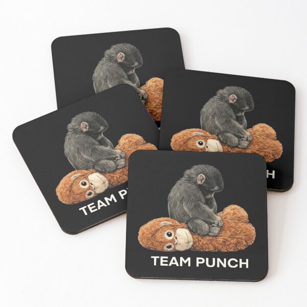 Item preview, Team Punch - Baby Monkey Punch, Punch the monkey, Punch Monkey designed and sold by MD-Over.