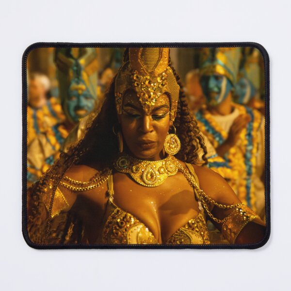 Item preview, Vedettes and drummers parading in montevideo llamadas carnival parade designed and sold by DFLC Prints.