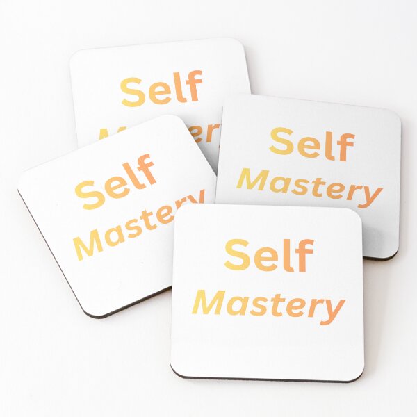Item preview, Self Mastery Minimalist Mindset Typography Design designed and sold by OMLabel.