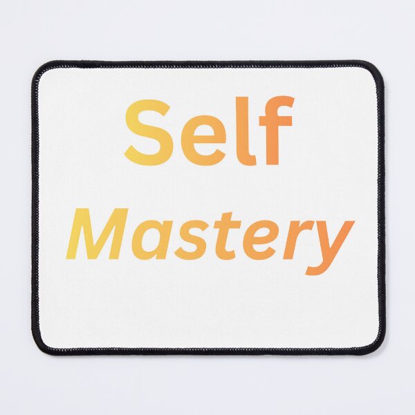 Item preview, Self Mastery Minimalist Mindset Typography Design designed and sold by OMLabel.