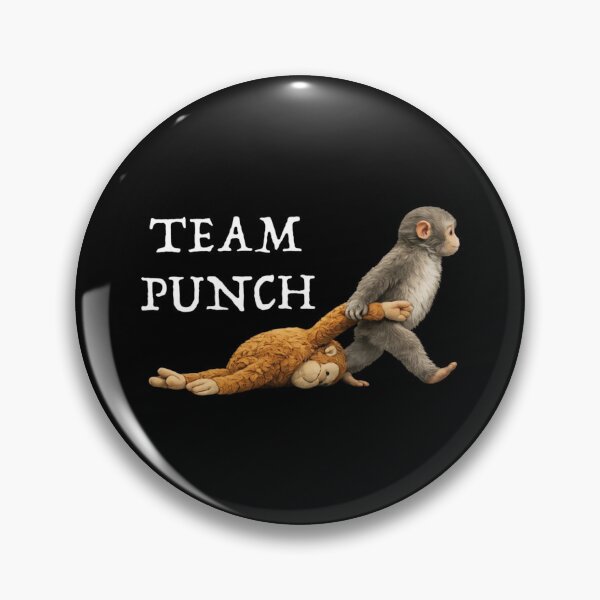 Item preview, Team Punch - Baby Monkey Punch, Punch the monkey, Punch Monkey designed and sold by MD-Over.