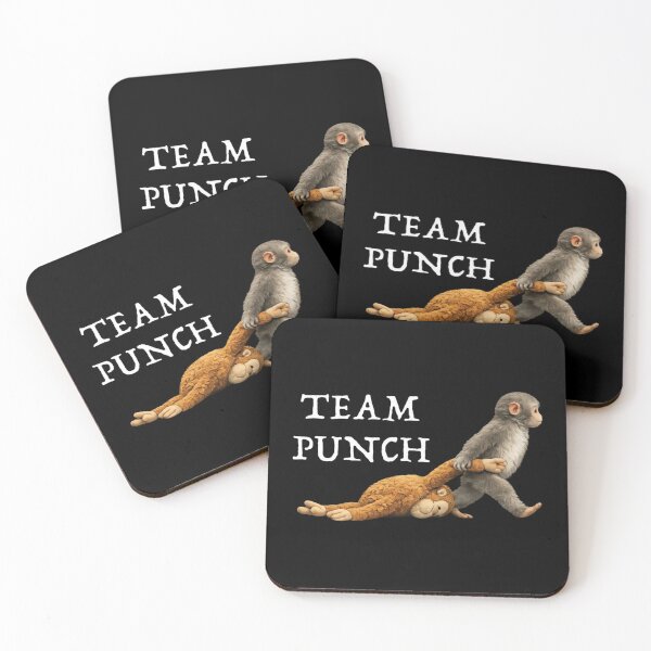 Item preview, Team Punch - Baby Monkey Punch, Punch the monkey, Punch Monkey designed and sold by MD-Over.