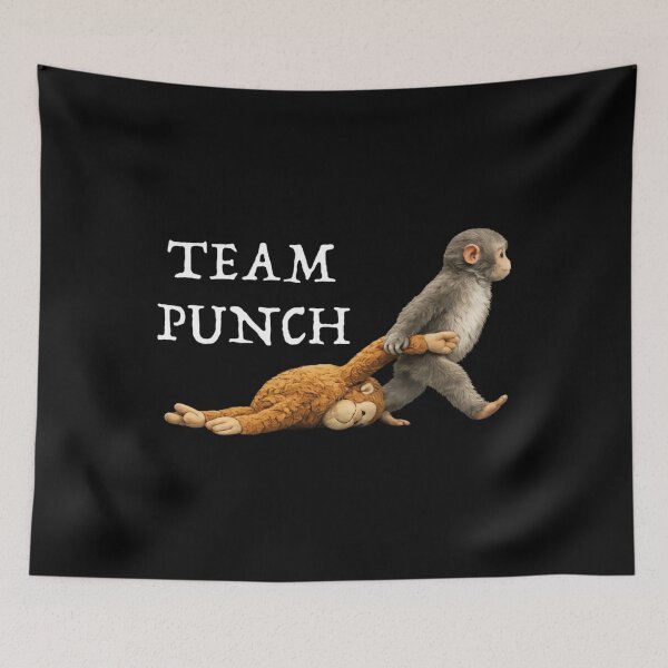 Item preview, Team Punch - Baby Monkey Punch, Punch the monkey, Punch Monkey designed and sold by MD-Over.