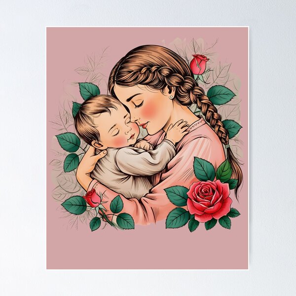 Item preview, The Rose of My Life: Mother’s Hug designed and sold by ZORRO SL .