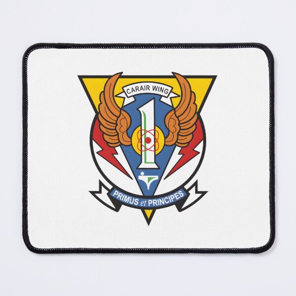 Item preview, Carrier Air Wing One Primus et Principes Naval Emblem designed and sold by CharlieDesings.