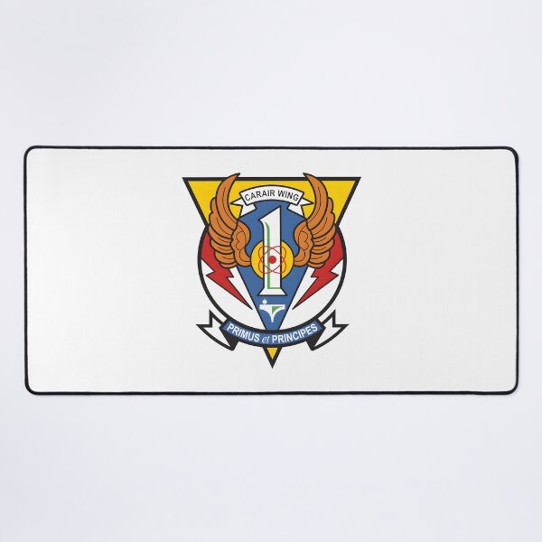 Item preview, Carrier Air Wing One Primus et Principes Naval Emblem designed and sold by CharlieDesings.