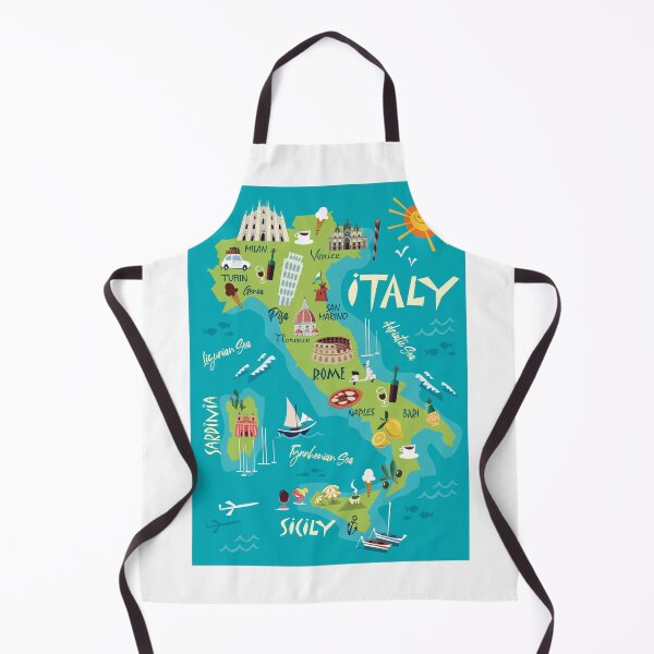 Item preview, Italy map poster designed and sold by GAGodel.