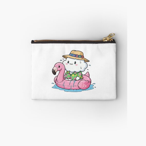 Item preview, Cute Cloud Summer Vacation Flamingo Float designed and sold by arossvy.