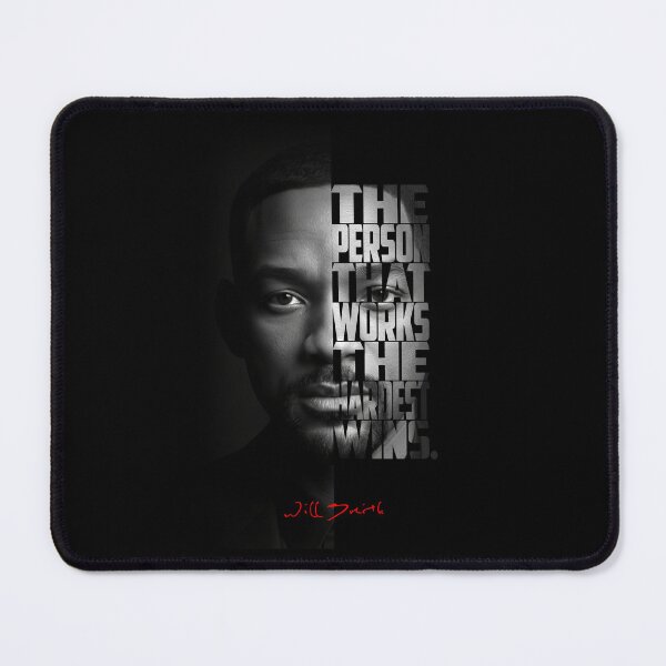 Item preview, Will Smith Split Face Poster designed and sold by Enea Kelo.