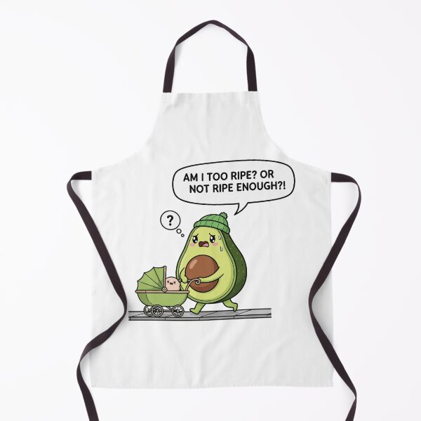 Item preview, Funny Avocado Parent Am I Ripe Enough Pun designed and sold by arossvy.