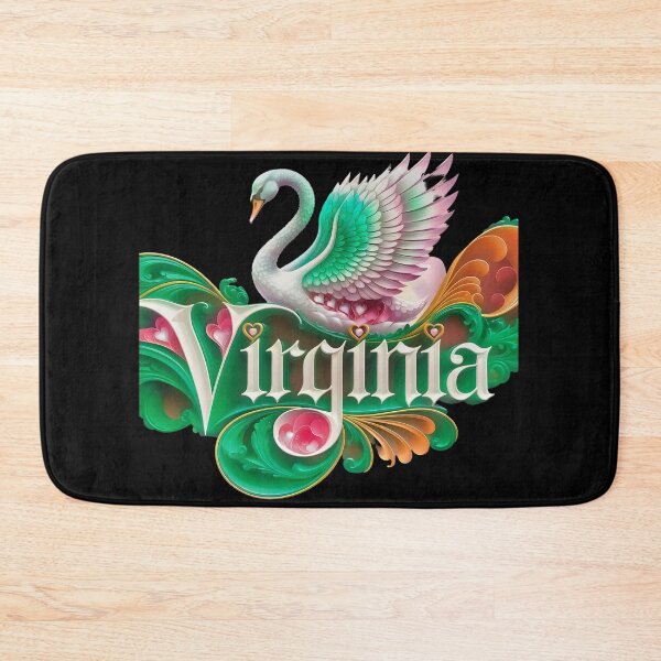 Item preview, Virginia With Swan designed and sold by OliDesigns.