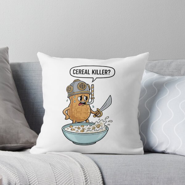 Item preview, Peanut Cereal Killer Diver Funny Food Pun designed and sold by arossvy.