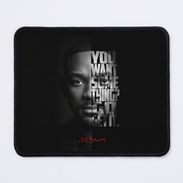 Item preview, Will Smith Split Face Poster designed and sold by Enea Kelo.
