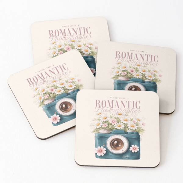 Item preview, Romantic Photographer Canva, coquette aesthetic, floral camera design, Aesthetic gift for photography lovers. designed and sold by MakitoDesign.
