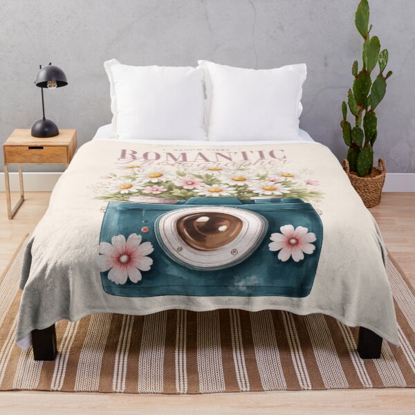 Item preview, Romantic Photographer Canva, coquette aesthetic, floral camera design, Aesthetic gift for photography lovers. designed and sold by MakitoDesign.
