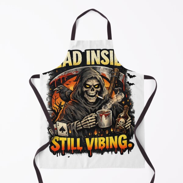 Item preview, Dead Inside Still Vibing Skeleton Design designed and sold by Targon.
