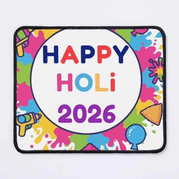Item preview, Happy Holi 2026 - Vibrant Festival of Colors Mandala Splash designed and sold by TrendHubStore.