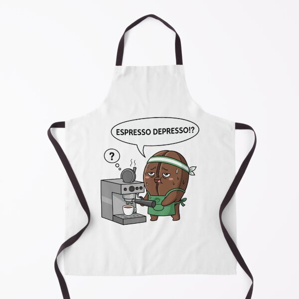 Item preview, Espresso Depresso Sad Coffee Bean Barista designed and sold by arossvy.