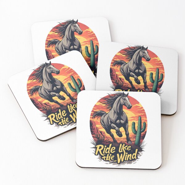 Item preview, Ride Like the Wind – Wild West Horse Adventure designed and sold by owi-art.