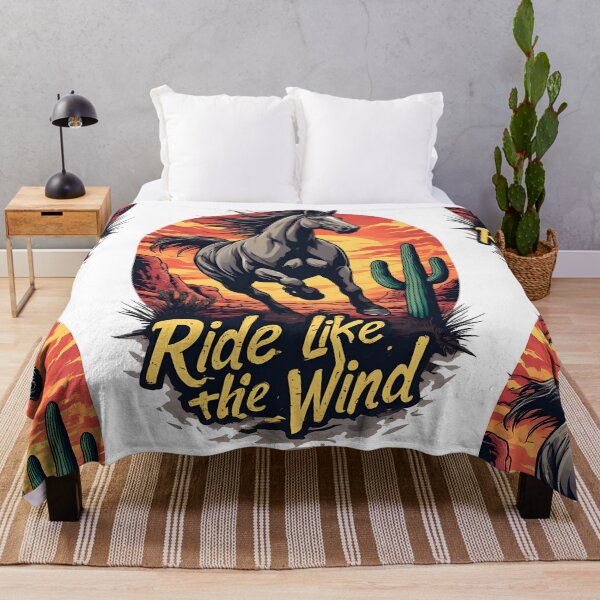 Item preview, Ride Like the Wind – Wild West Horse Adventure designed and sold by owi-art.