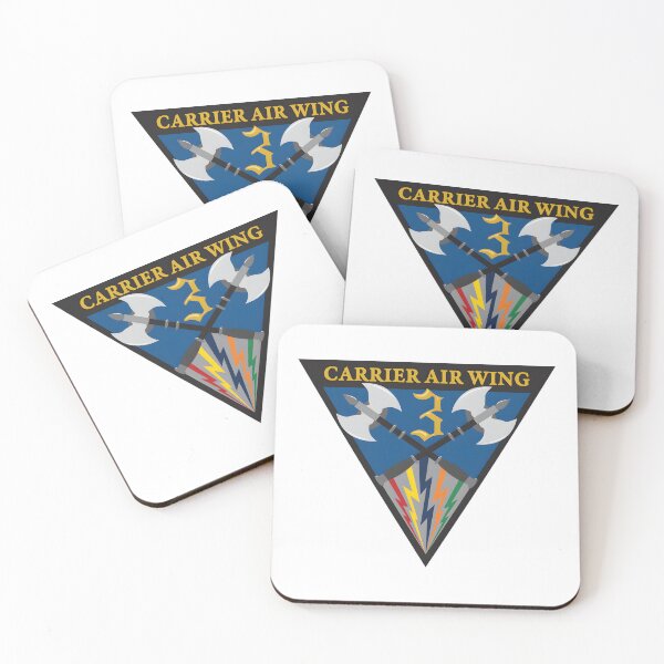 Item preview, Official Insignia of United States Navy Carrier Air Wing Three (CVW-3) designed and sold by CharlieDesings.