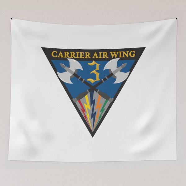 Item preview, Official Insignia of United States Navy Carrier Air Wing Three (CVW-3) designed and sold by CharlieDesings.