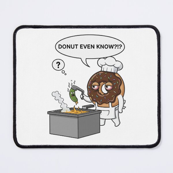 Item preview, Donut Even Know Funny Pickle Chef Pun designed and sold by arossvy.