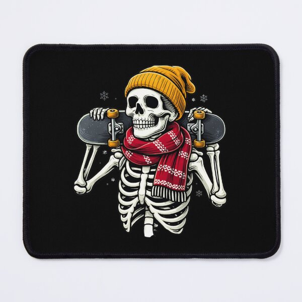 Item preview, Skateboard Street Skeleton – Winter Urban Streetwear Aesthetic Art designed and sold by ColorSplash123.