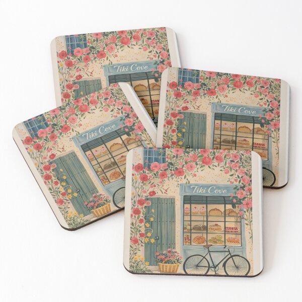 Item preview, The Bakery on Tiki Cove | Vintage Coastal Wall Art designed and sold by Tiki Cove.