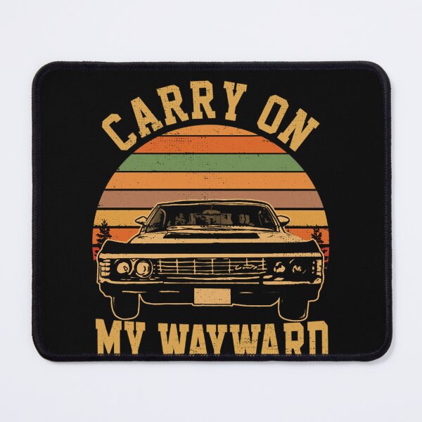Item preview, Carry On My Wayward Son, Supernatural Sunset Distressed Style Classic designed and sold by Mortaldivine.