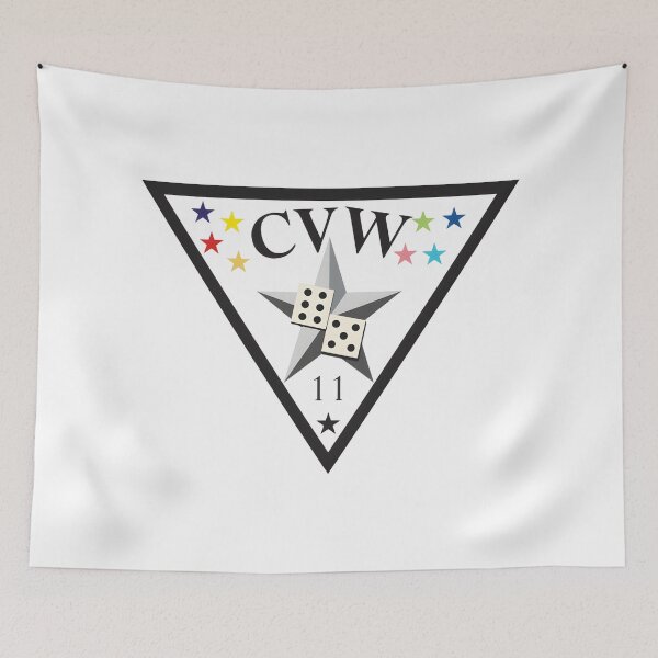 Item preview, Official Insignia of United States Navy Carrier Air Wing Eleven (CVW-11) designed and sold by CharlieDesings.